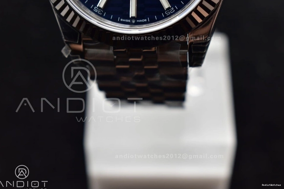 Best on SS Edition 41 FastDry Dial VSF 617 Blue DateJust Jubilee Bracelet 126334 904L VS Checked 1:1 1123